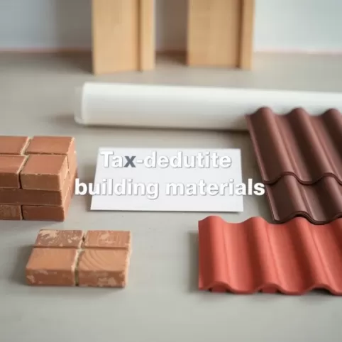Jakie materiały budowlane można odliczyć od podatku